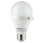 Sunlite ShabBulb, Shabbat Permissible LED Light Bulb, 7 Watt, Warm White