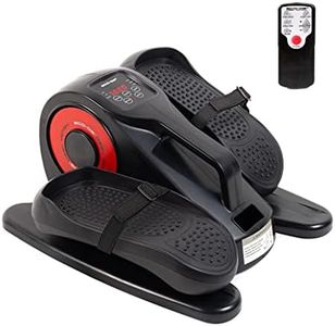 ECODE - Mini vélo elliptique Desk Motion électrique, écran LED, pédalage avec assistance, 20 niveaux, 5 fonctionnalités, télécommande ECO-804