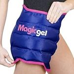 Reusable Cold Pack for Hip Bursitis, Replacement Surgery and Hip Flexor Pain. Ice Pack Wrap for Inflammation, Swelling Relief (by Magic Gel)