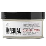 Imperial Barber Classic Pomade 6oz, Water-based Hair Pomade For Men, Strong Hold Low Shine Hair Styling Product