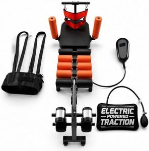 HOTMUZ ​Electric Spinal Decompression Machine,Full Body Traction & Stretch Decompression Table,Back Stretcher for Lower Back Pain Relief, Improved Posture Correction