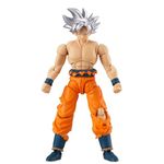 Bandai - Dragon Ball Super Evolve 5" Action Figure - Goku Ultra Instinct Silver (36276)