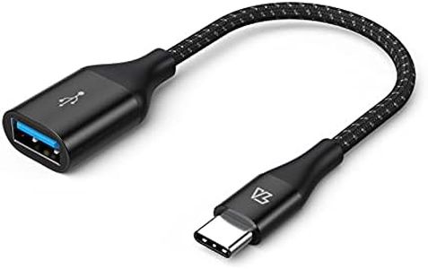 TeleAdapt USB C to USB Adapter 3.1, USB C OTG Adapter, 10Gbps USB Type C to USB Adapter, USB-C to USB-A Female OTG Cables Compatible for New MacBook Pro, iPad Air 2020, Galaxy S20/S10/S9/S8