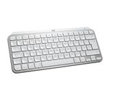 Logitech MX Keys Mini for Mac Minimalist Wireless Keyboard, Compact, Bluetooth, Backlit Keys, USB-C, Tactile Typing, Compatible with MacBook Pro,Macbook Air,iMac,iPad, ‎Silver, 1 Count