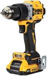 DEWALT 20V MAX* XR® Brushless Cordless 1/2 in. Hammer Drill/Driver Kit (DCD805D2), Yellow