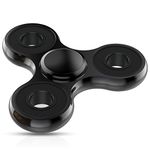 Vofolen Fidget Spinner Toys, Durable High Speed Bearing Metal Hand Finger Spinners, Focus Anxiety Stress Relief Boredom Killing Time Toys for Kids Adults, Black