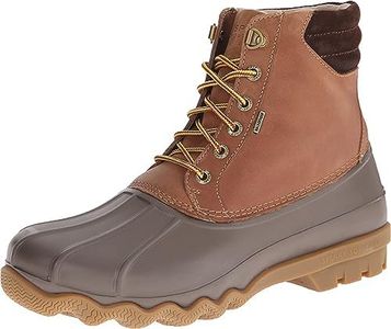 Sperry Men's Avenue Embossed Duck Boot, Tan/Brown, 8