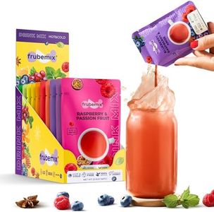 Frubemix Fruit & Berry Blend – Honey-Sweetened, Purée-Based Drink Mix for Sparkling Refreshers, Cocktails & Mocktails | Enjoy Hot or Iced | No Artificial Flavors, 100% Natural | Variety Pack (10)