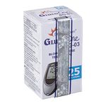 Dr. Morepen BG-03 Blood Glucose Test Strips, Pack of 25(No Glucometer)