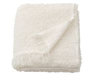 Ikea Evali Throw, off-white130x170 cm (51x67 ), 40% lyocell, 39% acrylic, 21 % polyester