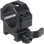 UTG RQ2W3104 Universal Picatinny Mounting Rings 30 mm,Black - black