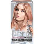 L’Oréal Paris Feria Multi-Faceted Shimmering Permanent Hair Color, 822 Medium Iridescent Blonde, with Aromatic Shimmer Serum, Gentle, Deep Conditioning Hair Color for Women, 1 EA