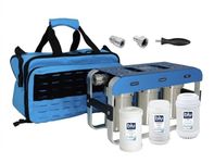 Blu Tech AR3 RV Water Filter System, 0.2 Micron Camper Filter with Compact 5" Filters, Premium 3-Stage Filtration System for RVs, Vans and
