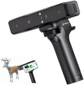 Creality Otter Lite 3D Scanner, Wireless 3D Scanner for 3D Printing, 0.05mm High Precision, Full-Color Scanning | WiFi 6 | Portable for Metal/Black Objects | Windows/macOS/Android/iOS