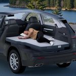 Havnby AutoLevel 4” Foam SUV Air Mattress for Honda CRV – Flat Backseat Camping Bed with Built-in Pump, Slope-Cancel Design, Waterproof TPU Surface – Ideal for Road Trips & Car Sleeping