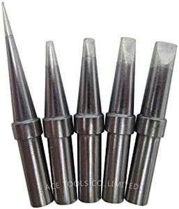 Set di 5 punte di saldatura serie ET ETS ETB ETB ETD per WE1010 WES51 WESD51 PES51 PES50 LR21 LR20 ugello a matita per saldatura con manico in ferro