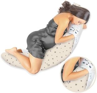 IWOPP DUO Cuscino Gravidanza per Dormire e Allattamento con Marsupio,Nuovo Design,Xxl,Supporto Corpo Mamma,Paracolpi culla neonato, Sfoderabile e Lavabile,Zip Antigraffio (Beige)