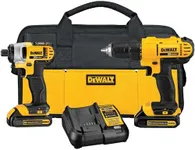 DEWALT 20V Max Cordless Drill Combo