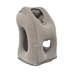 ZWMBYN Inflatable Travel Pillow, Airplane Neck Pillow for Sleeping Traveling to Avoid Neck and Shoulder Pain, Gray