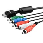 Insten Compatible With PS2/PS3/PS3 Slim HDTV-READY TV HD COMPONENT AV CABLE 5-WIRE