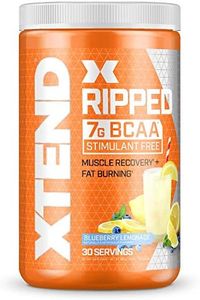 Scivation Xtend Ripped BCAA Powder, Branched Chain Amino Acids, BCAAs, Blueberry Lemonade, 30 Servings