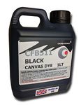 Carbusonic Black convertible roof dye soft top hood canvas restorer, restores colour to fabrics. Change the colour of convertible roofs and soft tops.