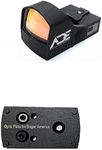 Ade Advanced Optics Crusader RD3-009 Red Dot Reflex Sight + Optic Mounting Plate for Ruger American Pistol