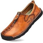 Shaire Men's Casual Leather Slip on