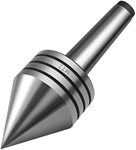 Earl Diamond Super Heavy Duty Live Tailstock Center, 2 Morse Taper, Woodworking Tapered Turn Center, MT2 Live Center with 60 Degree Point (MT2 Live Centers)