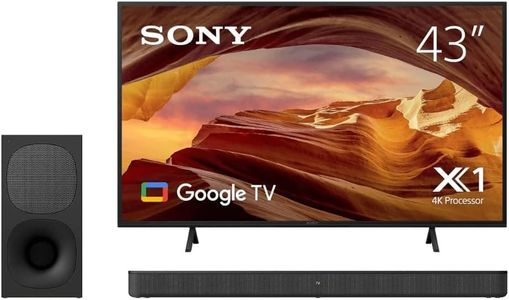 Sony Bravia 43-Inch X77L LED 4K Smart TV with HT-S400 Soundbar