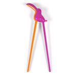 Fred & Friends Fred MUNCHTIME Chomping Chopsticks, Toucan, Regular - 5161096, Multi Color