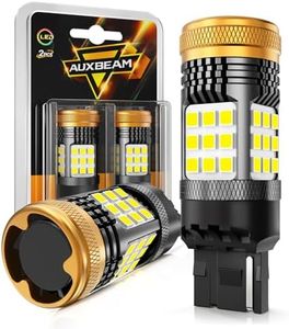 Auxbeam B21 Series 7440 LED Bulbs White Built in Resistor Error Free
