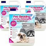 Pro-Kleen Pet Bedding Laundry Washing Detergent - Fresh Linen - Non-bio, Safe for Dogs with Sensitive Skin, Leaves a Lasting Freshness & Eliminates All Odours (3 x 5L)