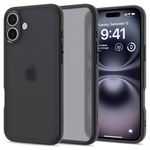 Spigen Ultra Hybrid Back Cover Case Compatible with iPhone 16 (TPU + Poly Carbonate | Frost Black)