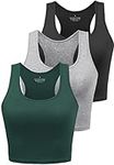 Workout Crop Tops for Women Tank To