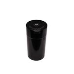 Cannabising Large 1350ml Black Airtight Vacuum Sealed Kitchen Storage Jar Smell Proof Container Negative Air Suction Technology Light & Durable Stash Jar