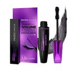 FACES CANADA Magneteyes Volume Xtreme Mascara - Black, 8g | Lengthens Lashes | Waterproof | Quick Drying | Long Wear | Intense Black Finish | Lightweight | Enriched With Jojoba Oil & Vitamin E