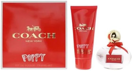 Coach Poppy By Travel Set (Eau De Parfum 3.Fl Oz + Perfumed Body Lotion 3.Fl Oz), 3.4 Fluid_Ounces