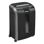 Fellowes Powershred 73Ci 100% Jam Proof Medium, Duty Cross, Cut Shredder, 12 Sheet Capacity, Black/Dark Silver (4601001)