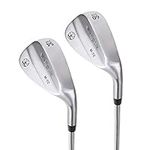 Mile High Life | Entry Level Golf Sand Wedge Sets | Beginner’s Golf Gap Wedge Sets | Lob Wedge Golf Clubs for Men & Women (54/60 Degrees Set)