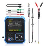 FNIRSI DSO-TC3 Oscilloscope - 3-in-1 Handheld Oscilloscope & DDS Signal Generator & Transistor Tester, 500Khz Bandwidth 10MSa/s Sampling Rate, 6 Types of Waveforms, Transistors Measure