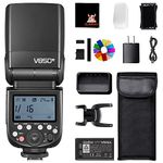 GODOX V850III Camera Flash Speedlite Kit 7.2V/2600mAh Battery Powered 1.5s Recycle Time 450 Full Power Flashes GN60 Speedlight for Nikon Canon Olympus Panasonic Fuji