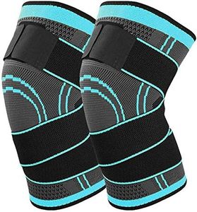 Fay Bless Knee Brace,1 Pair Support Compression Sleeves Knee Support for Pain Relief, Meniscus Tear, Arthritis, ACL, MCL,Suit for Running, Cycling, Tennis, Golf and Basketball (M)