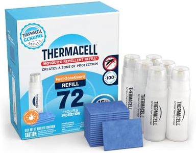 Thermacell Mosquito Repellent Refills; Compatible with Any Fuel-Powered Thermacell Repeller; Highly Effective, Long Lasting, No Spray or Mess; 15 Foot Zone of Mosquito Protection