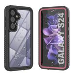 Punkcase Galaxy S24 Waterproof Case [Extreme Series] [Slim Fit] [IP68 Certified] [Shockproof] [Dirtproof] [Snowproof] Armor Cover for Galaxy S24 5G (6.2") (2024) [Pink]