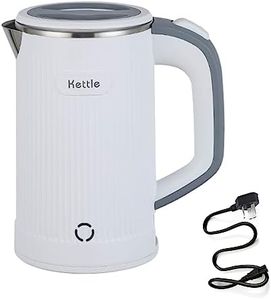 Focustar 800ML Electric Kettle Portable Travel Electric Auto Shut-Off & Dry Burinig Protection Stainless Steel Quick Boiling Bottle