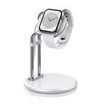 SODI for Apple Watch Stand, Watch Charging Dock Station for Desk, Watch Charger Nightstand Holder Compatible with Apple Watch Series Ultra2/Ultra/9/8/SE2/7/6/SE/5/4/3/2/1