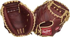 Rawlings | SANDLOT Baseball Catcher's Mitt | Right Hand Throw | 33" - 1-Piece Solid Web