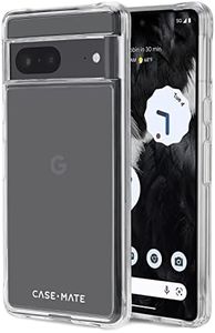 case-mate Tough Clear Case Protective Case for Google Pixel 7 Case Transparent (Transparent Pixel 7 Case | 3 m Drop Protection | Made for Google Pixel Certified) - Transparent