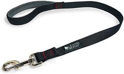 Leashboss Short Dog Leash for Dog Training | Padded Traffic Handle Short Leash for Dog Training, Total Comfort When Dog Walking | Traffic Leash for Dogs Large, Medium, Small | Short Nylon Dog Lead